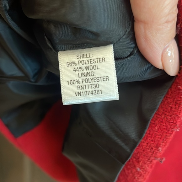 Red Wool jacket - Picture 5 of 5